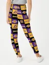Леггинсы для девочки / LA LAKERS | ЛЕЙКЕРС