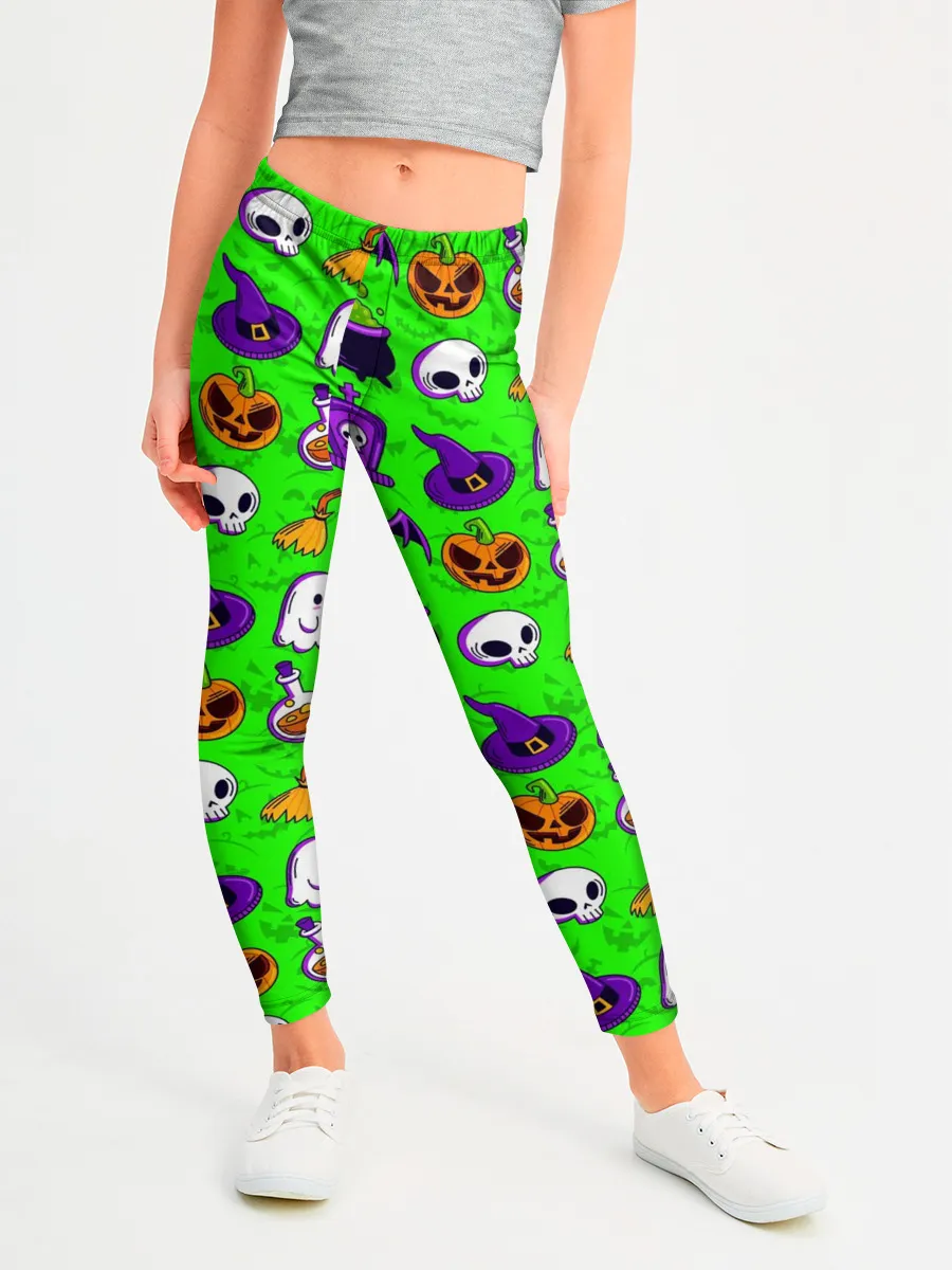 Леггинсы для девочки / HALLOWEEN