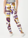 Леггинсы для девочки / LAKERS LOGO