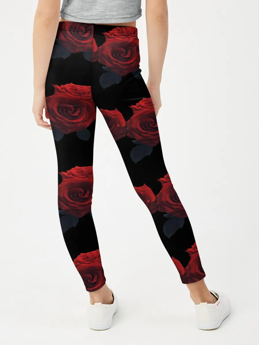 Леггинсы для девочки / Роза