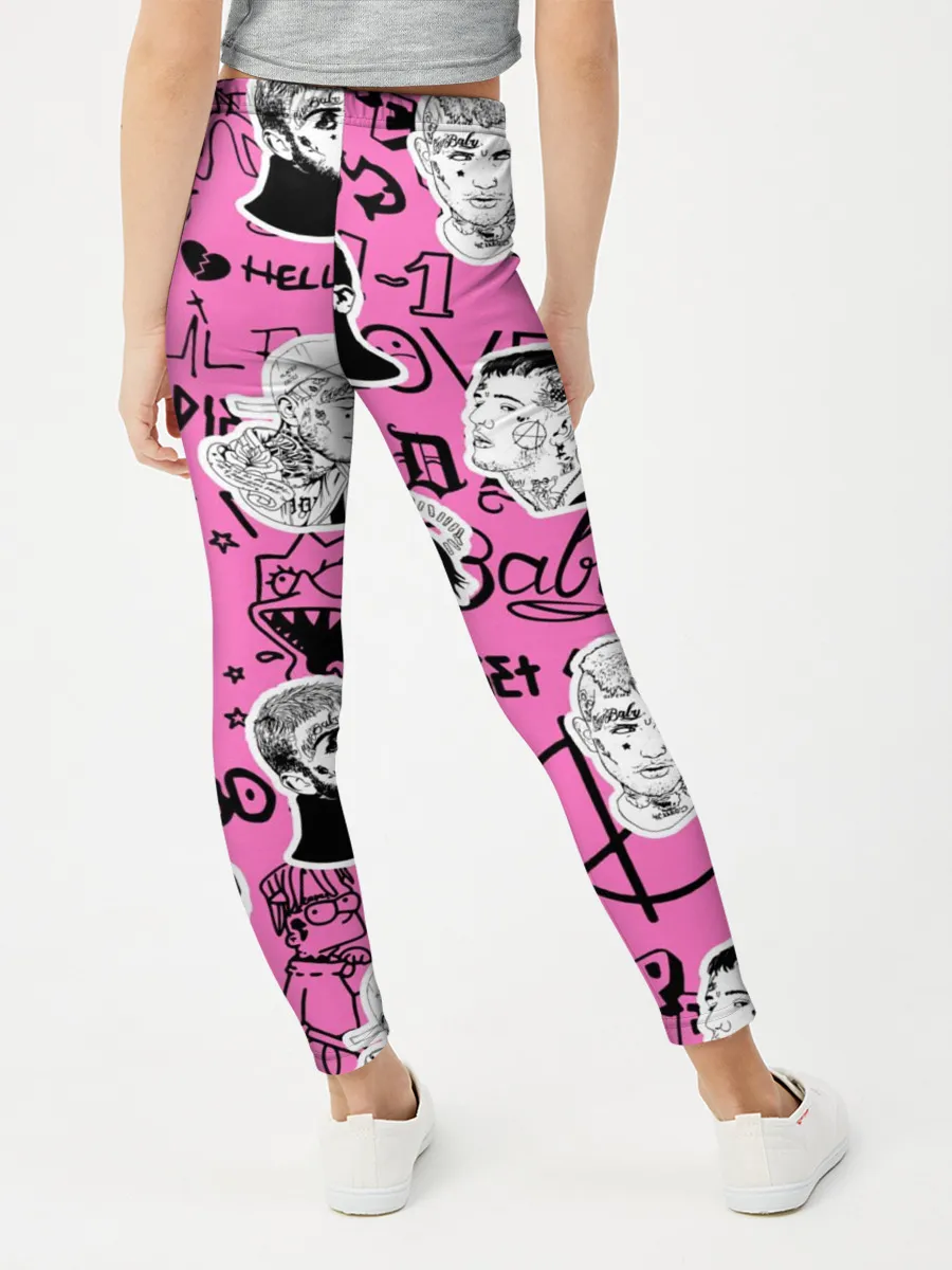 Леггинсы для девочки / LIL PEEP