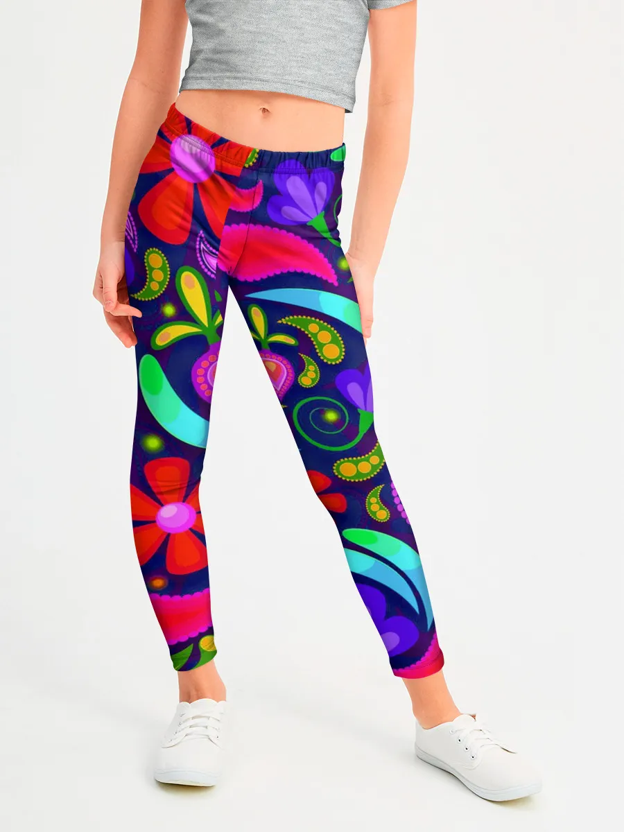 Леггинсы для девочки / Flower$$$