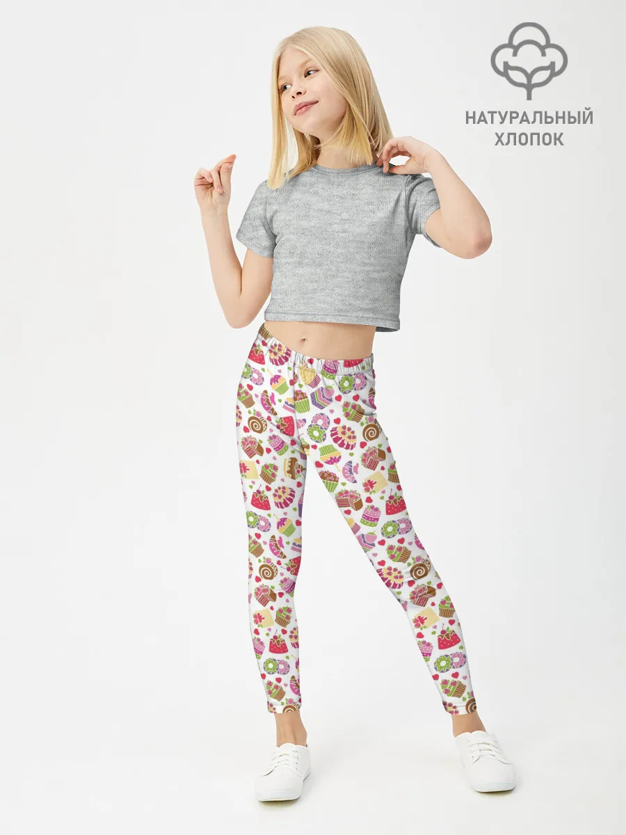 Леггинсы для девочки / Сладкий рай