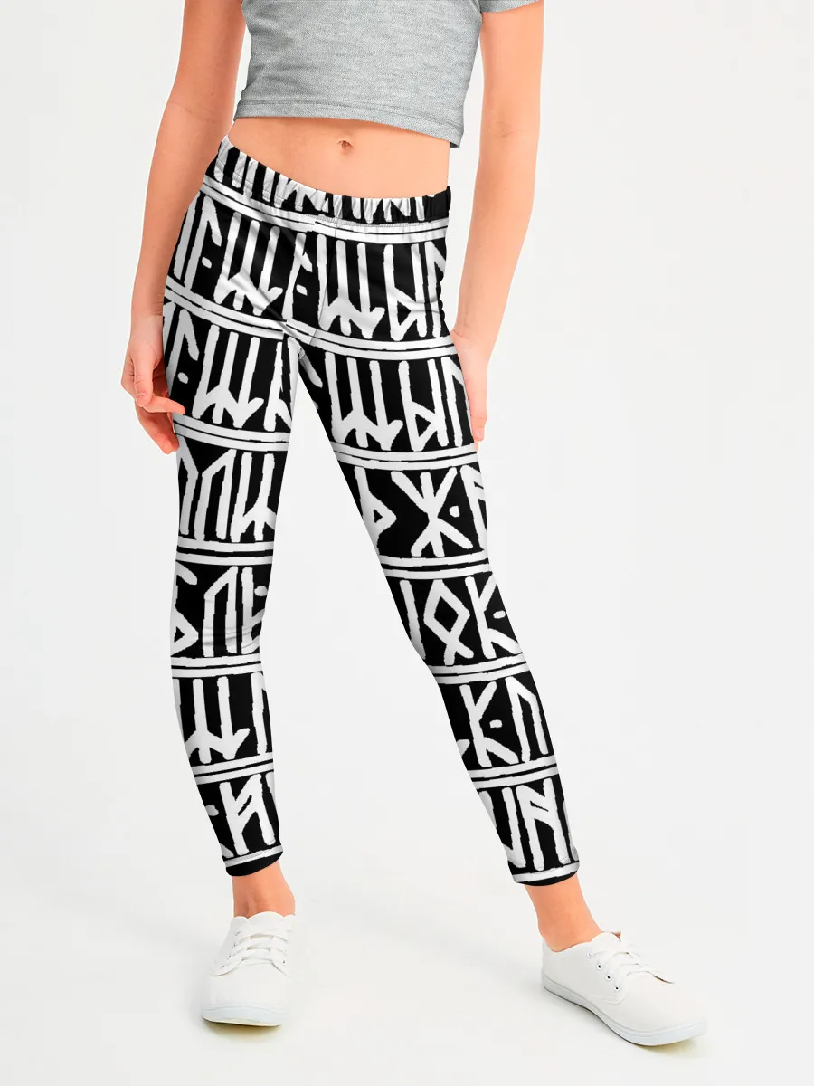 Леггинсы для девочки / Runic