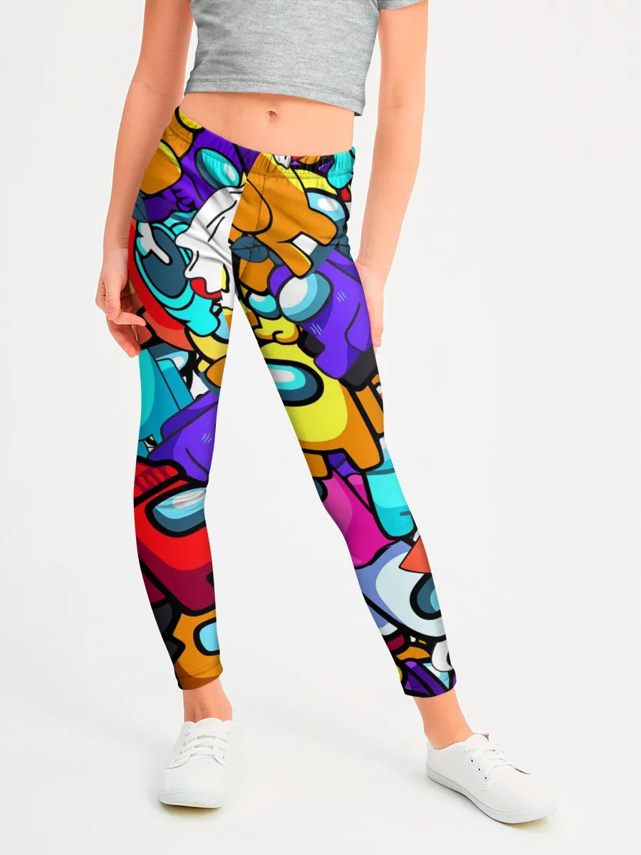 Леггинсы для девочки / AMONG US