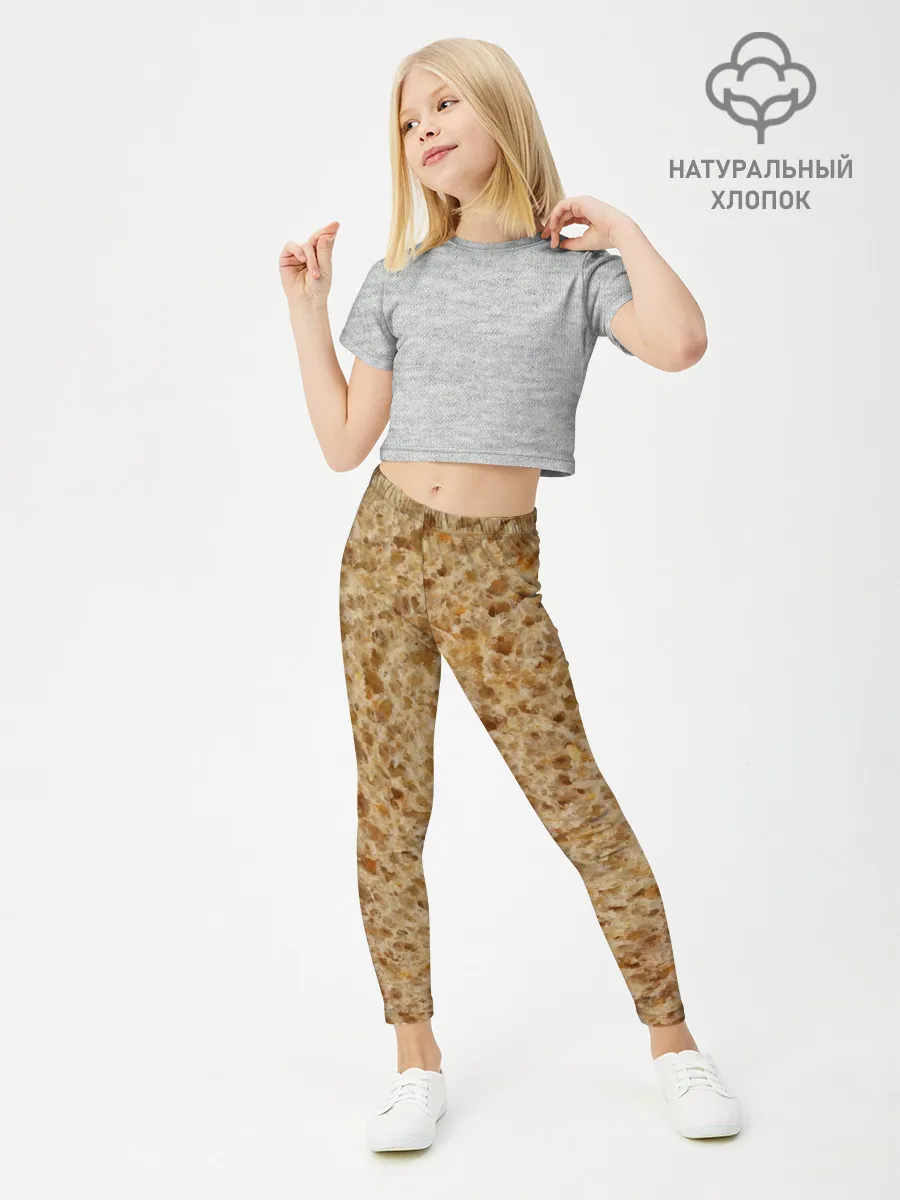 Леггинсы для девочки / Хлеб