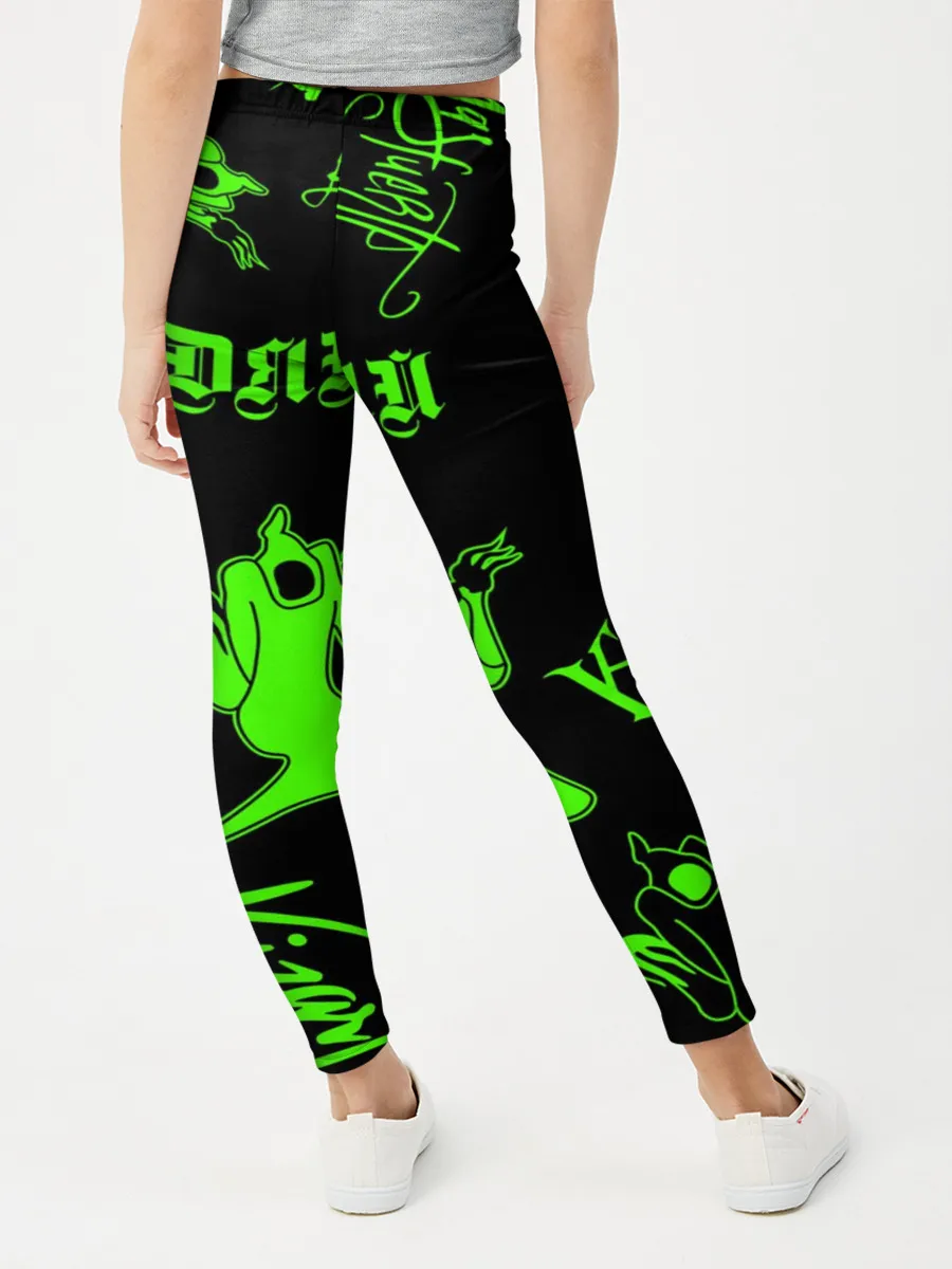 Леггинсы для девочки / KIZARU / HAUNTED FAMILY