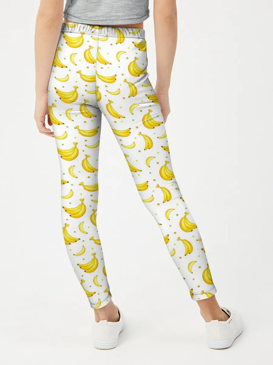 Леггинсы для девочки / Банановый рай