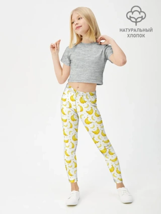 Леггинсы для девочки / Банановый рай