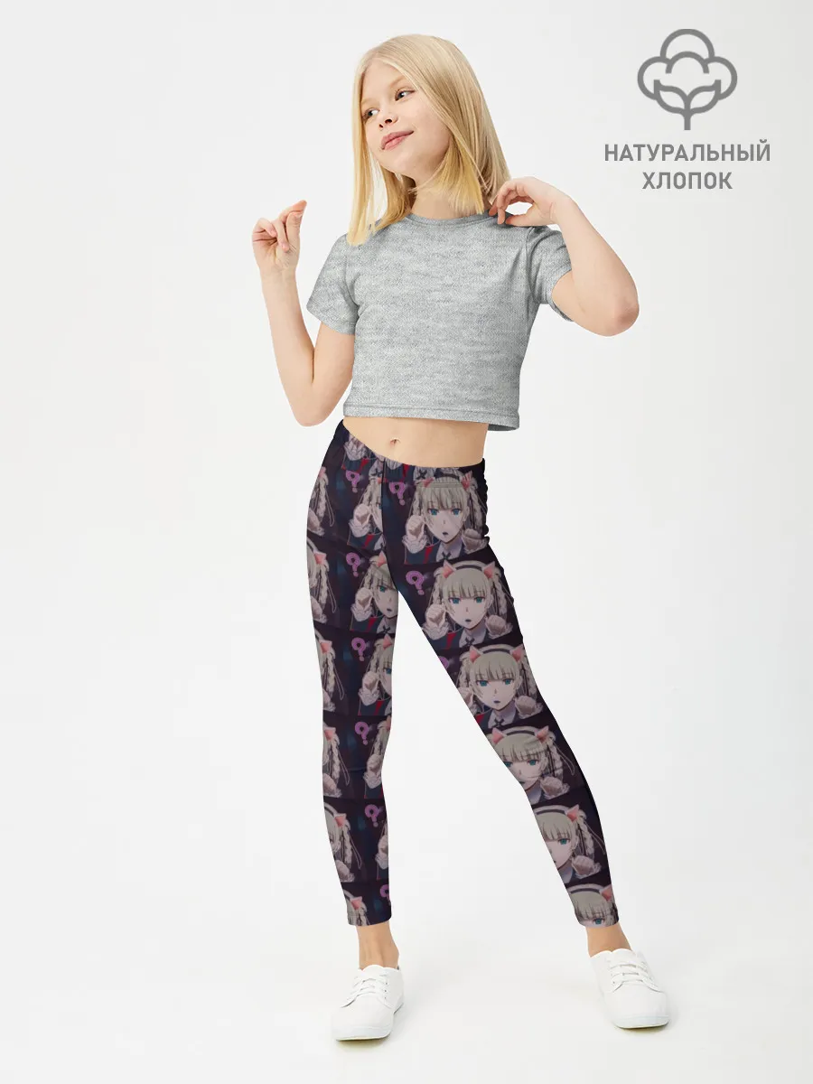 Леггинсы для девочки / Кирари Момобами Неко