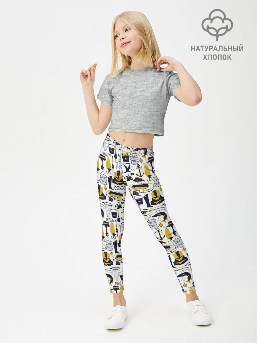 Леггинсы для девочки / Мечта рыболова