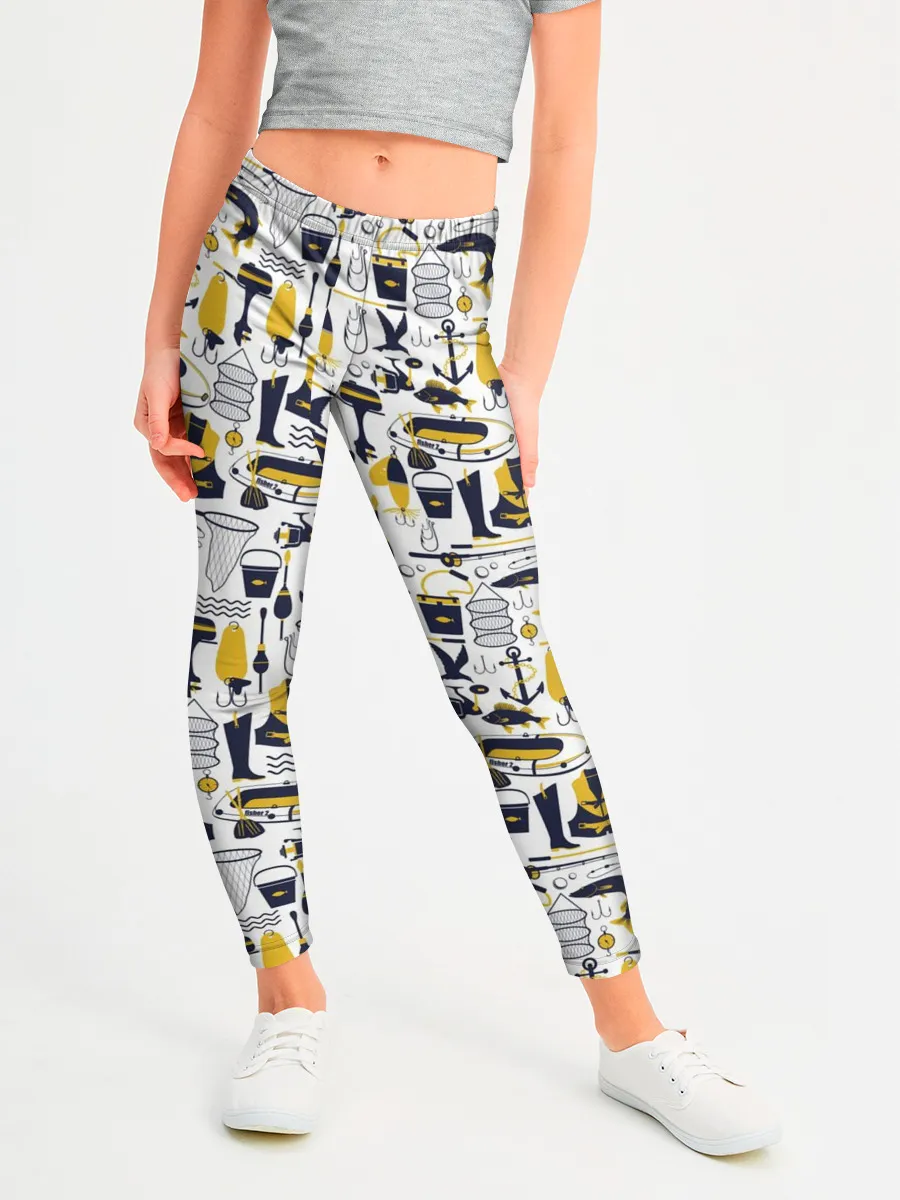 Леггинсы для девочки / Мечта рыболова