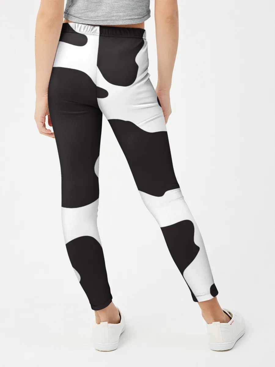 Леггинсы для девочки / корова