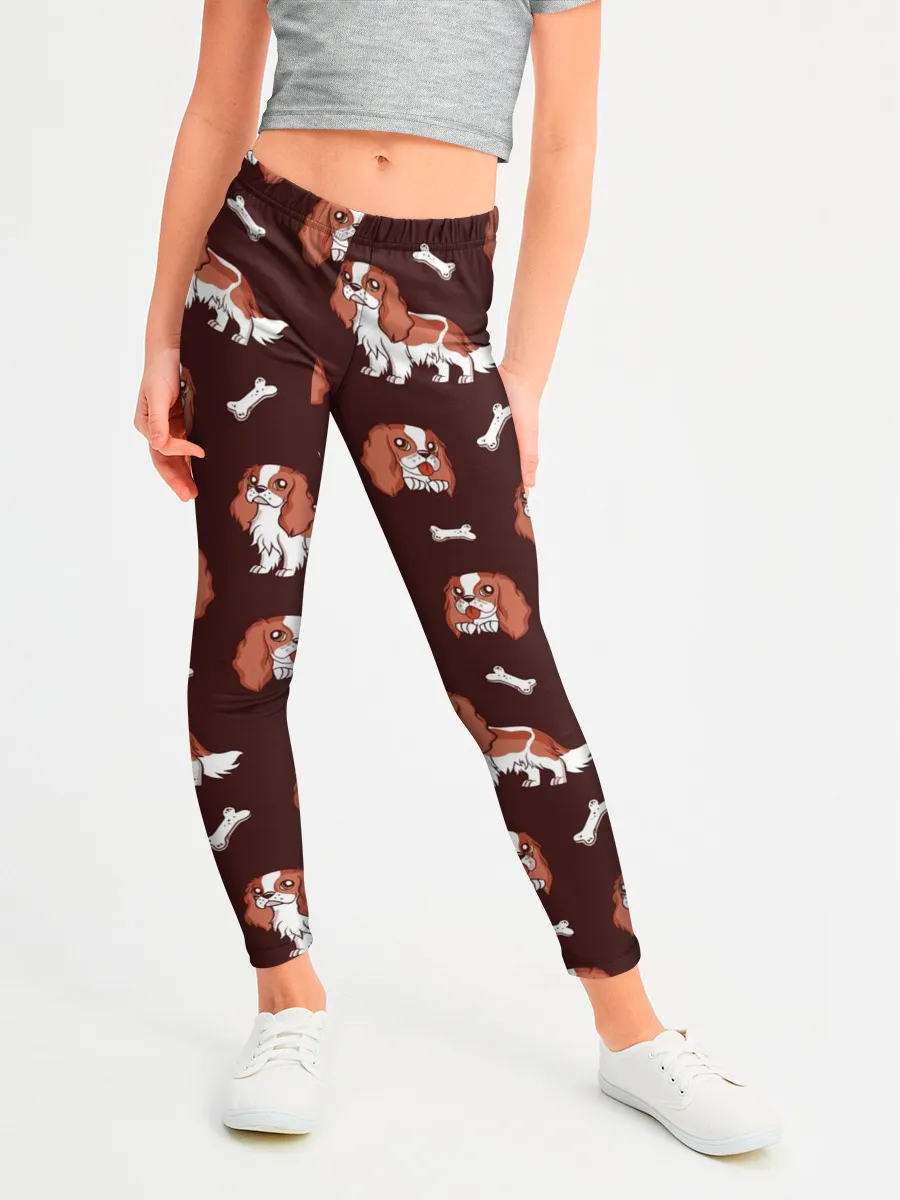 Леггинсы для девочки / Спаниели