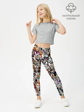 Леггинсы для девочки / GTA Sticker Bombing