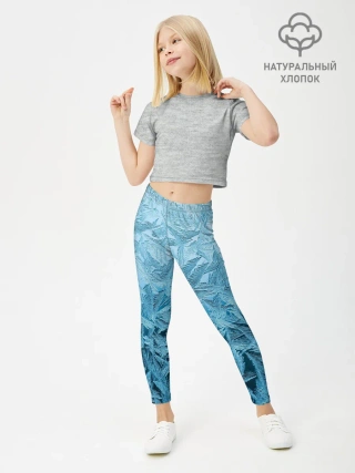 Леггинсы для девочки / Иней