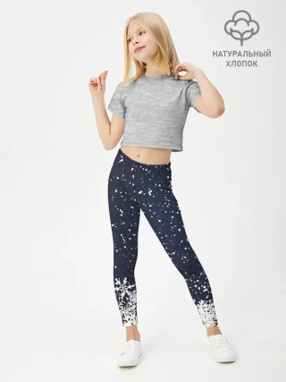 Леггинсы для девочки / Атмосфера нового года