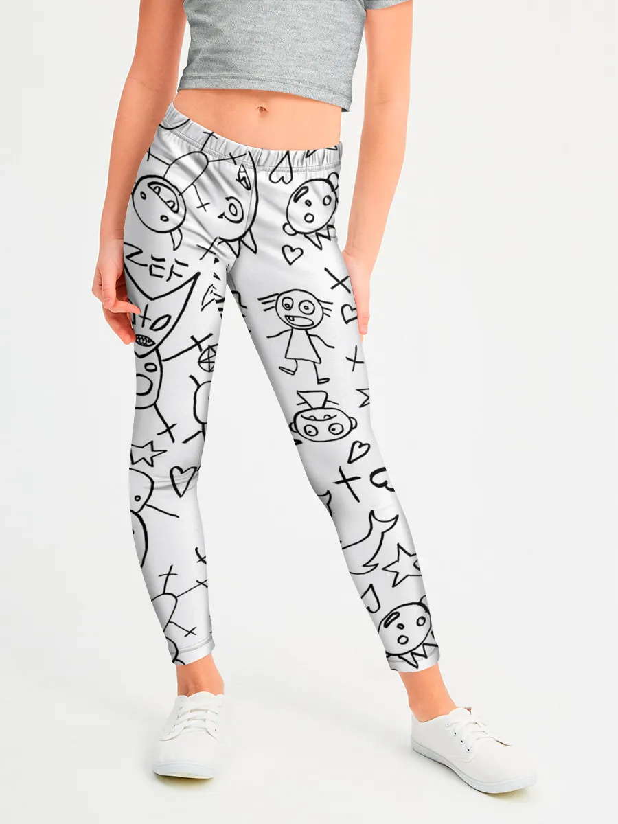 Леггинсы для девочки / DIE ANTWOORD