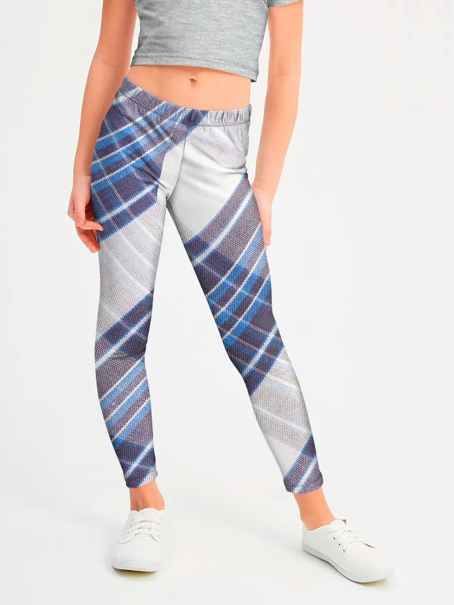 Леггинсы для девочки / Шотландка | Scottish | Tartan