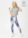 Леггинсы для девочки / Шотландка | Scottish | Tartan