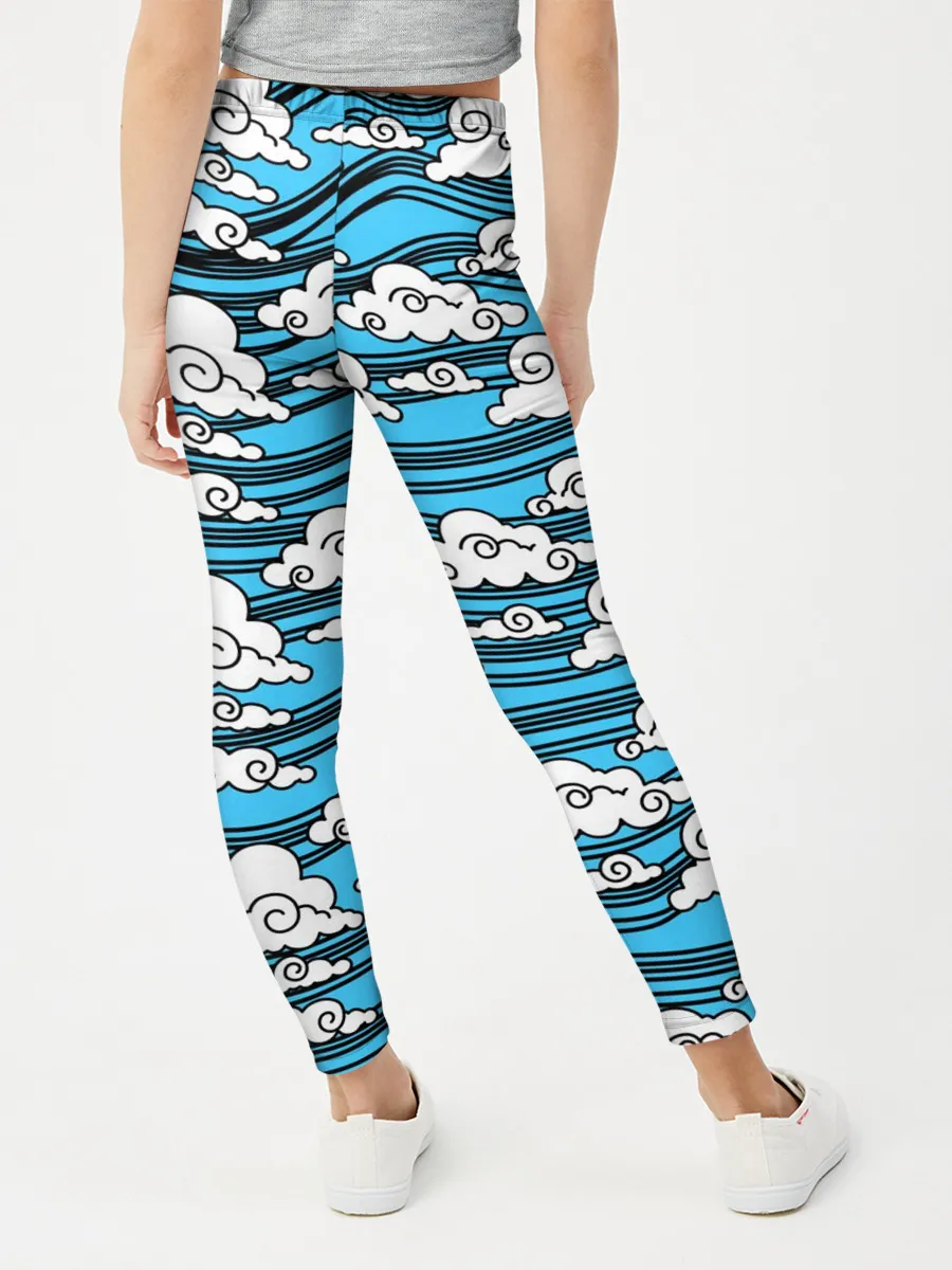 Леггинсы для девочки / КИМОНО ТАНДЖИРО