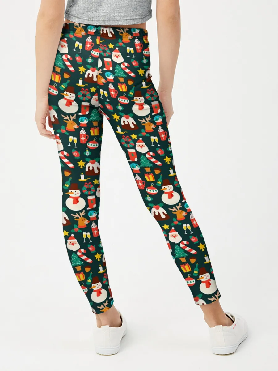 Леггинсы для девочки / Новый Год