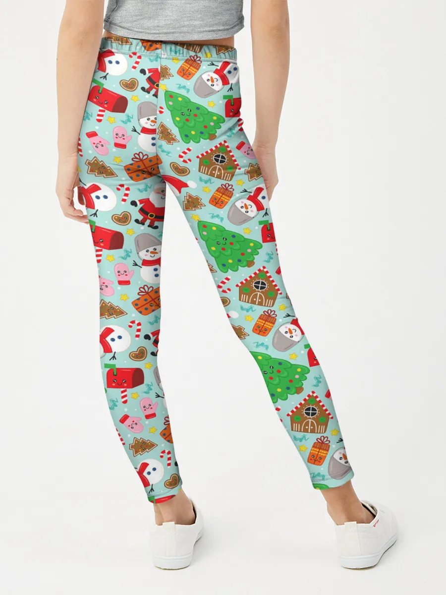 Леггинсы для девочки / Новый Год