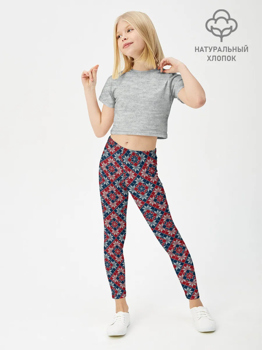 Леггинсы для девочки / Звезда Севера