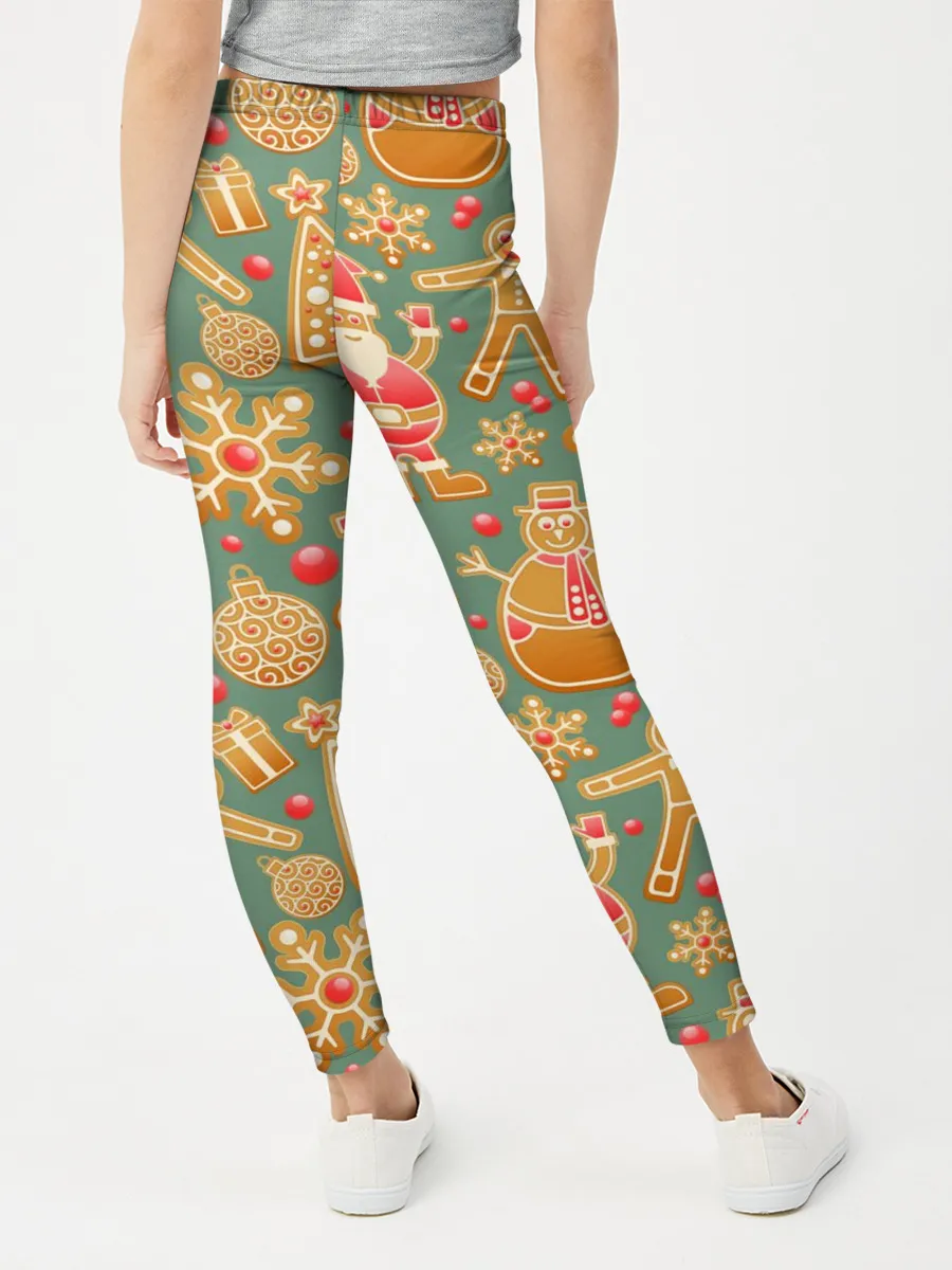 Леггинсы для девочки / Новый год 2021