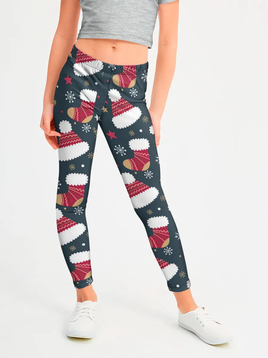 Леггинсы для девочки / Новый год 2021