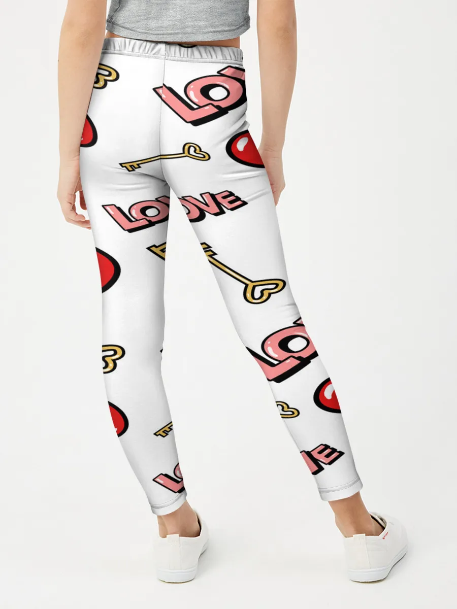 Леггинсы для девочки / Valentines Day