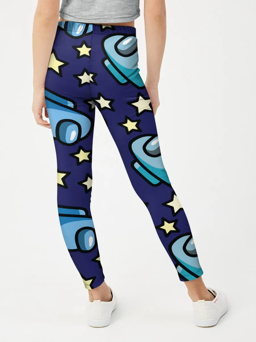 Леггинсы для девочки / Among Us | Звёзды