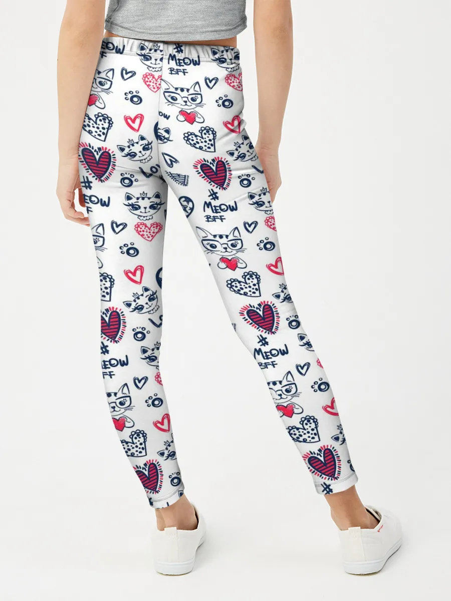 Леггинсы для девочки / Love