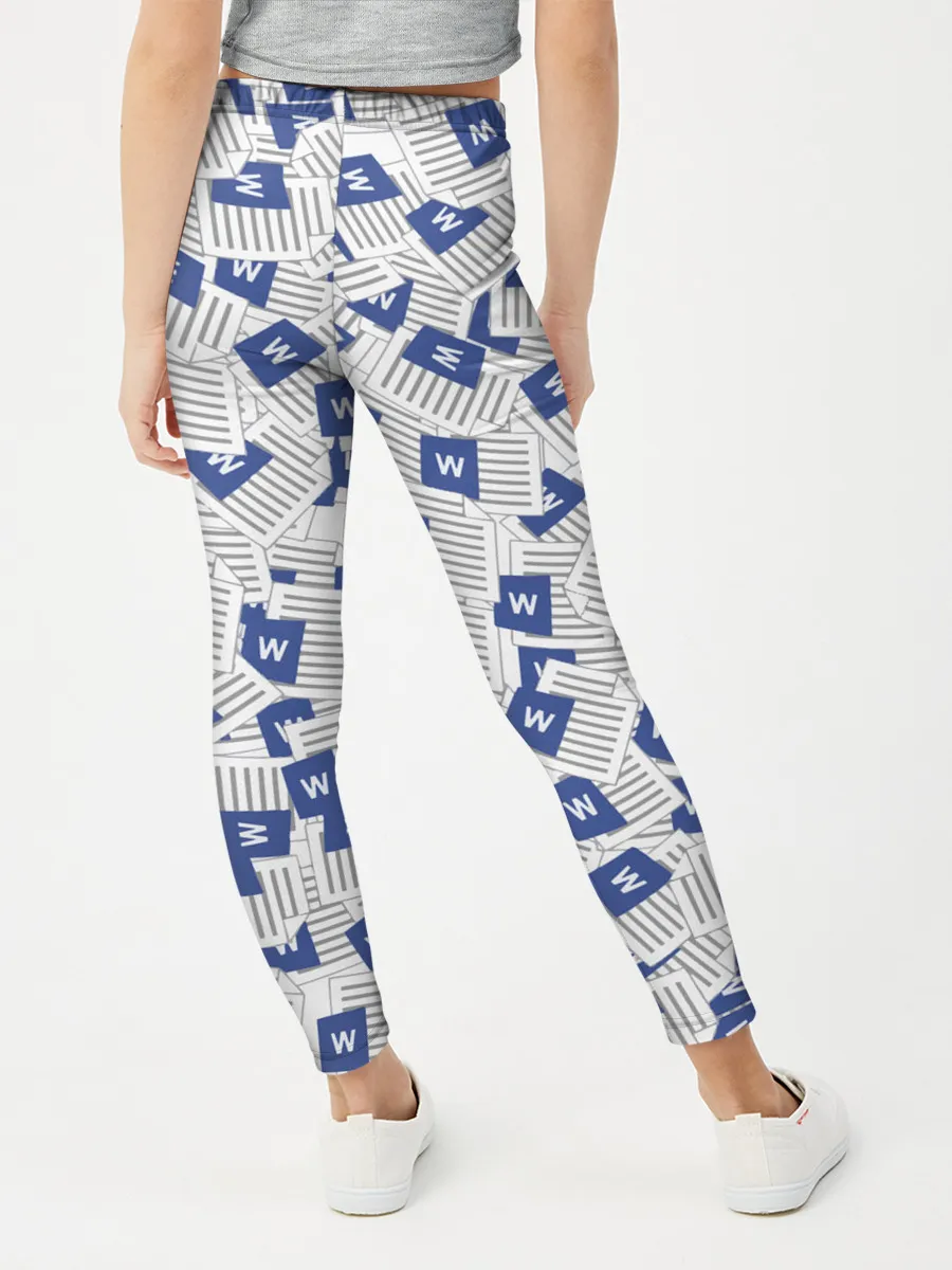 Леггинсы для девочки / Документы Word