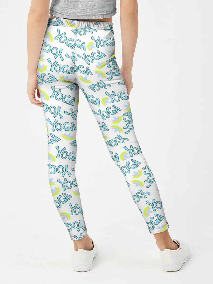 Леггинсы для девочки / Yoga