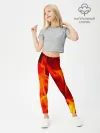 Леггинсы для девочки / Пламенный