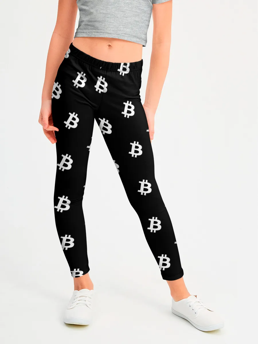 Леггинсы для девочки / BITCOIN CRYPTOCURRENCE