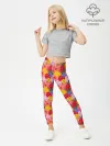 Леггинсы для девочки / Цветы