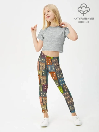 Леггинсы для девочки / Город