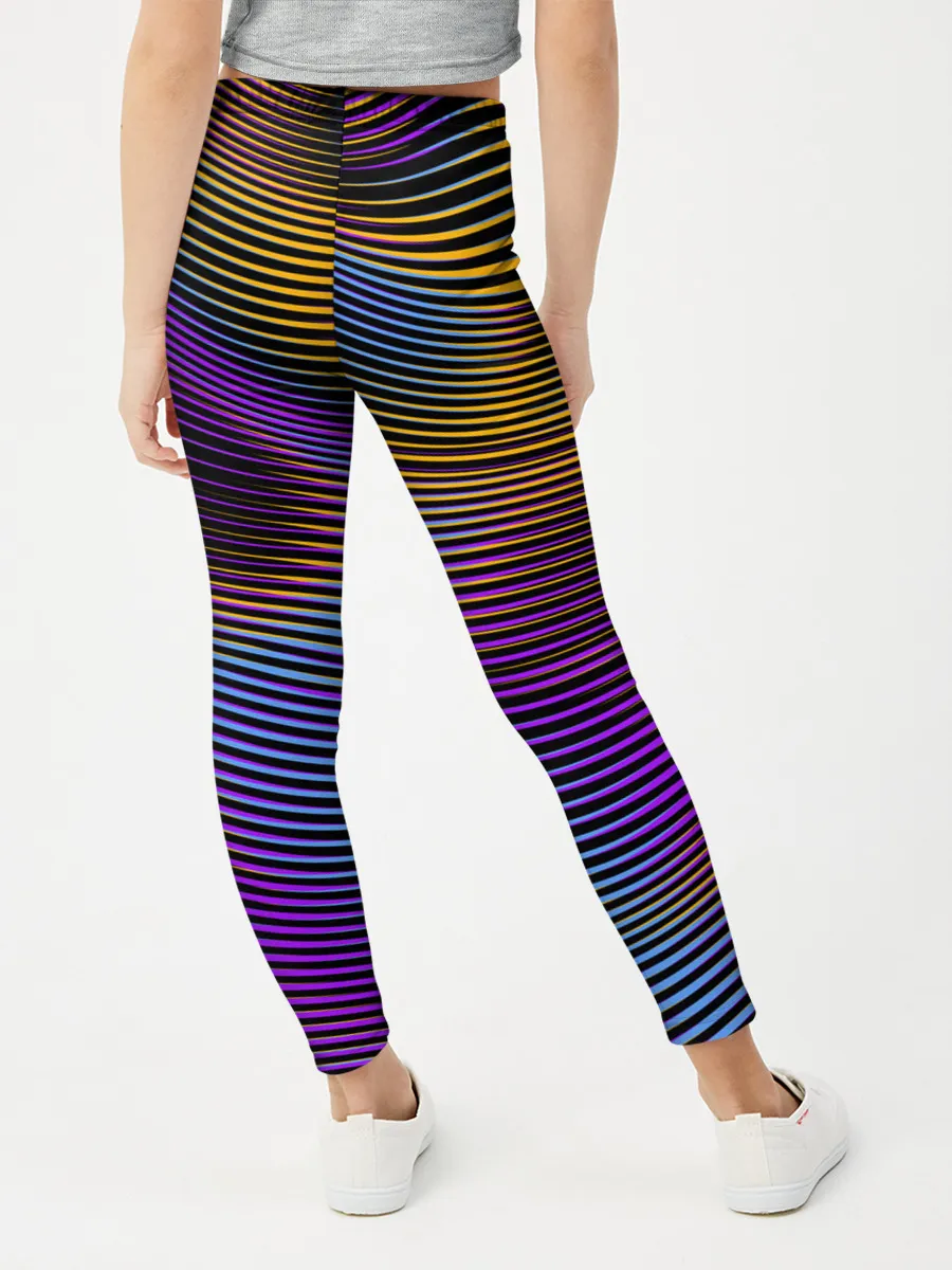 Леггинсы для девочки / Современная абстракция