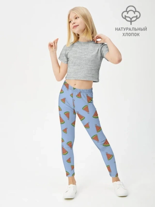 Леггинсы для девочки / Кусочки арбуза