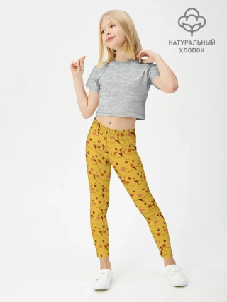 Леггинсы для девочки / Пикачу