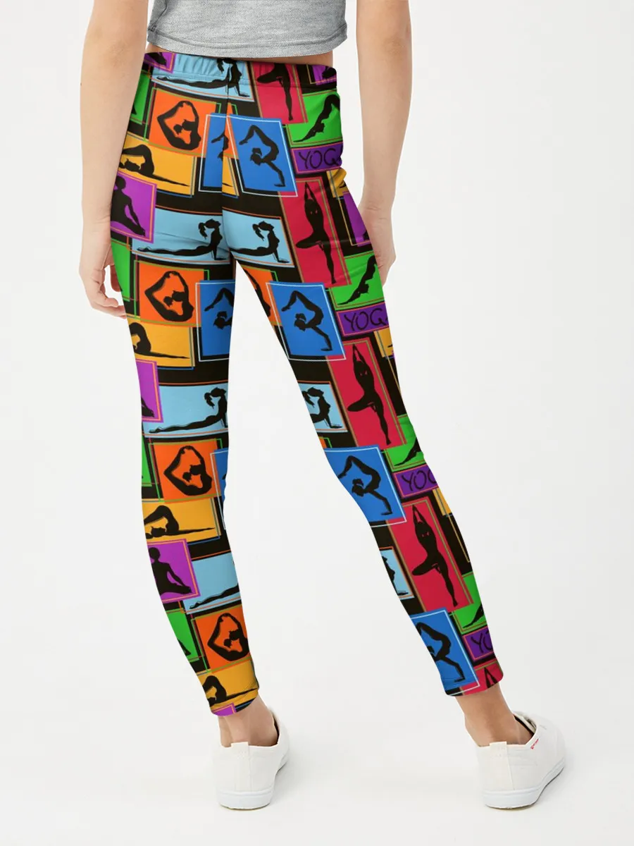 Леггинсы для девочки / Йога