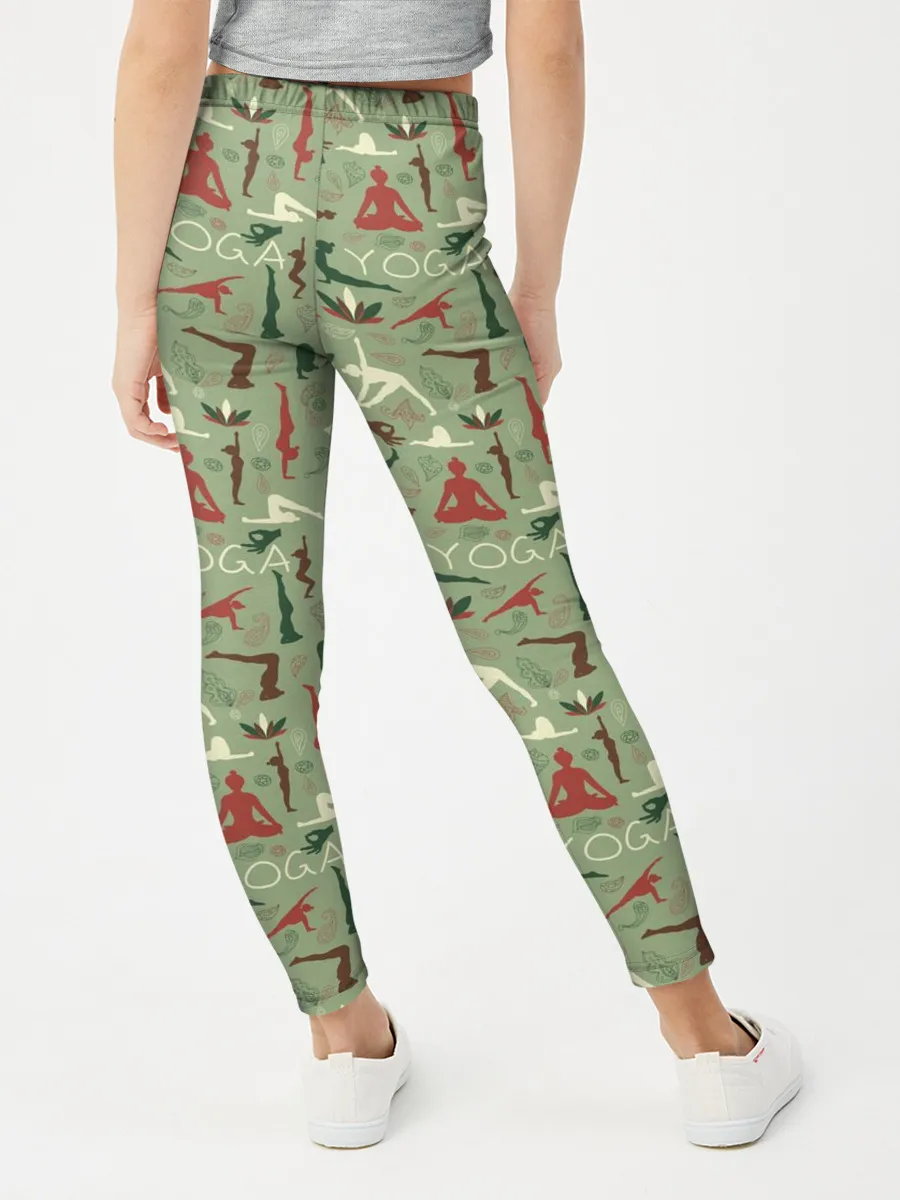 Леггинсы для девочки / Йога