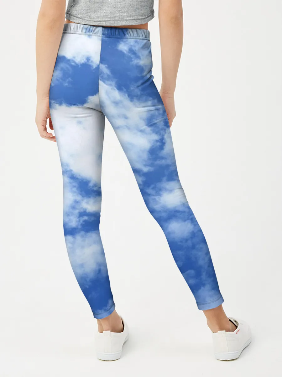 Леггинсы для девочки / ОБЛАКА