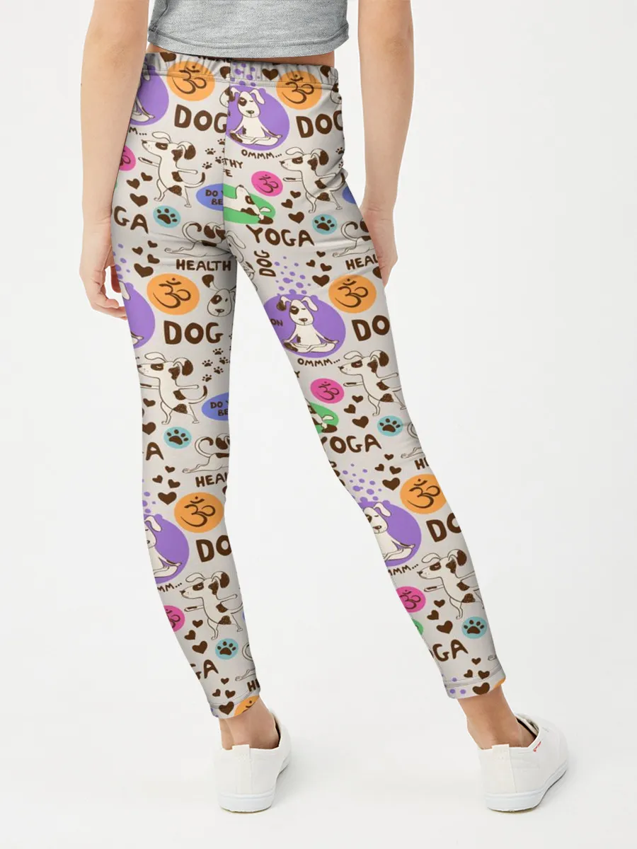 Леггинсы для девочки / Йога