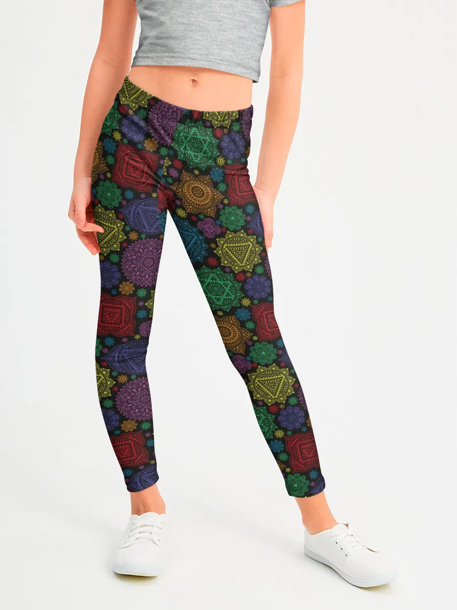 Леггинсы для девочки / Чакры