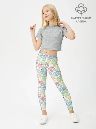 Леггинсы для девочки / Чакры
