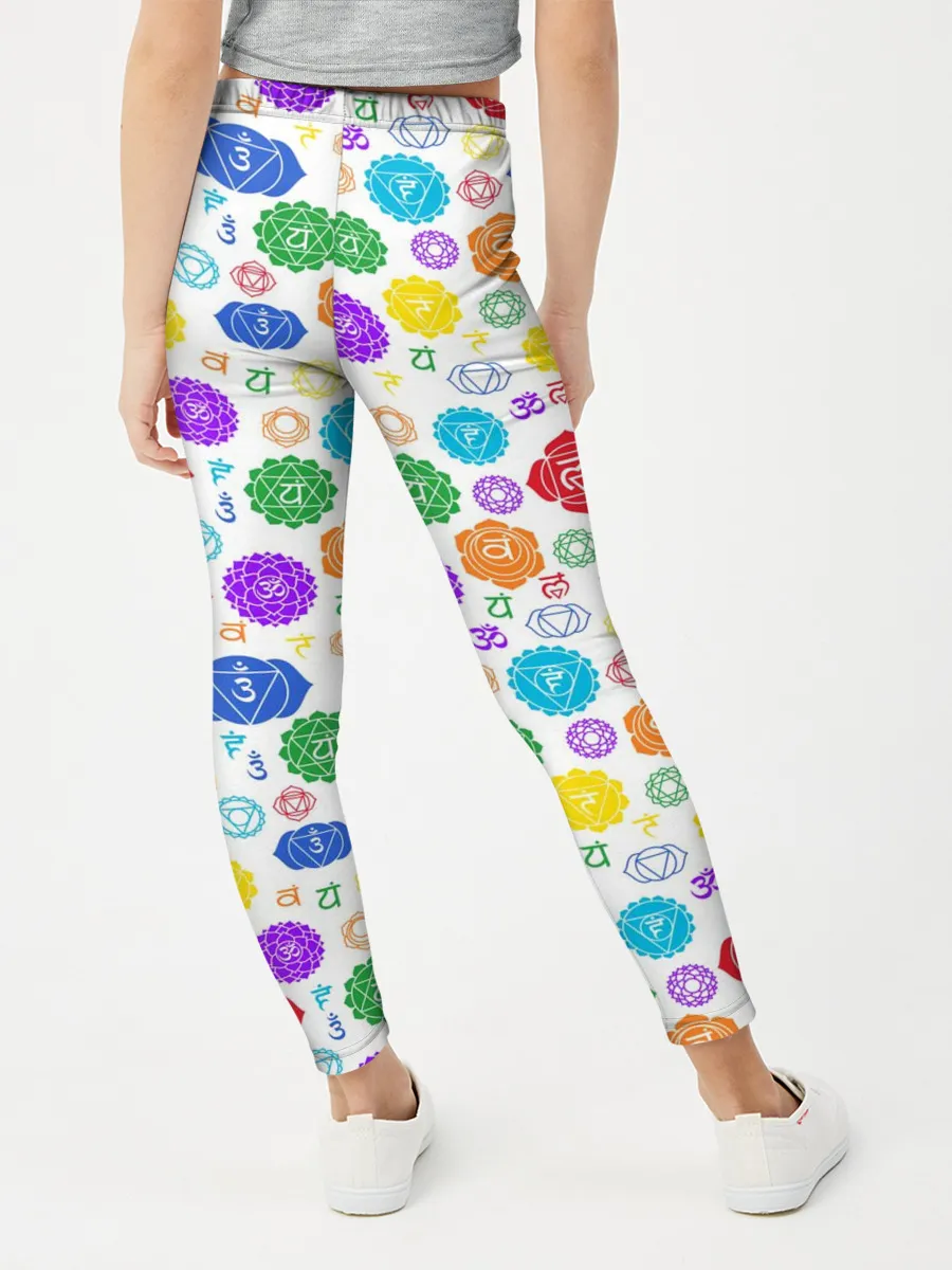 Леггинсы для девочки / Чакры