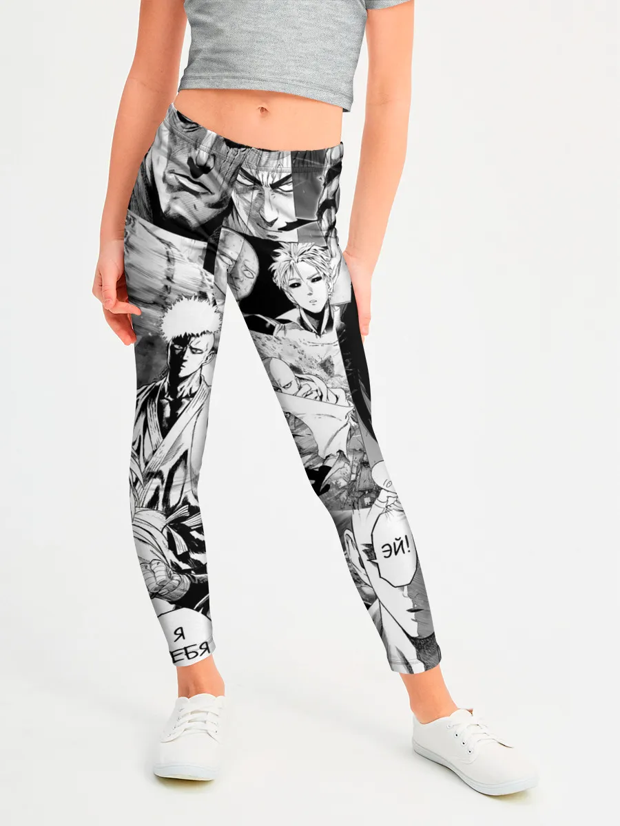 Леггинсы для девочки / One-Punch Man